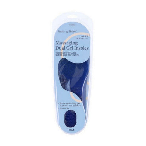 Foster And Thrive, Massaging Gel Insole Men, 1 Count Foster And Thrive