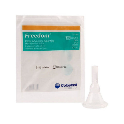 Coloplast, Freedom Clear Advantage Male External Catheter, 100 Count Coloplast