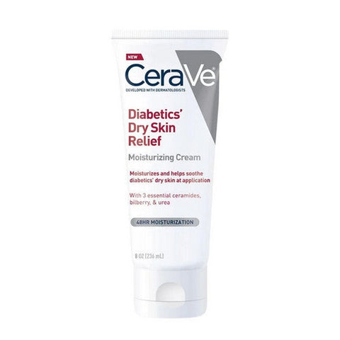 Cerave, Diabetics Dry Skin Relief Moisturizing Cream, 8 Oz Cerave