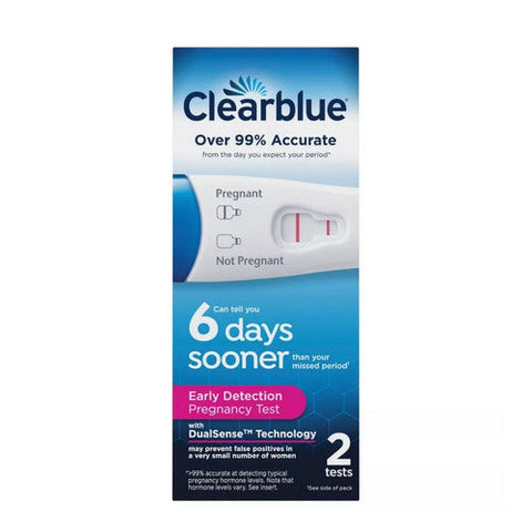Clearblue, Early Detection Pregnancy Test, 6 Count Clearblue