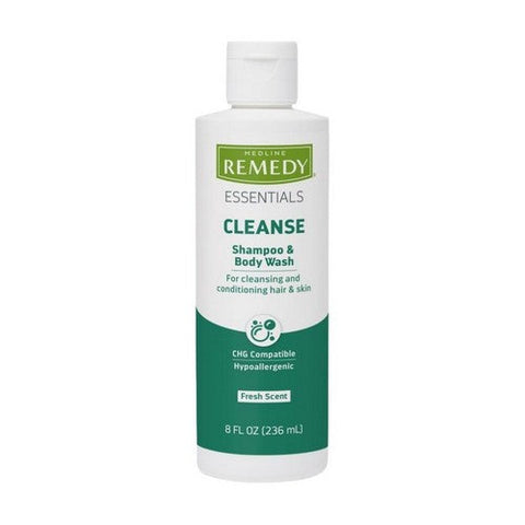 Medline, Remedy Essentials Shampoo And Body Wash, 8 Oz Medline