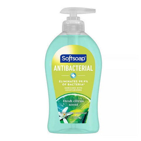 Softsoap, Softsoap Antibacterial Liquid Hand Soap Pump Fresh Citrus, 11.25 Oz Softsoap