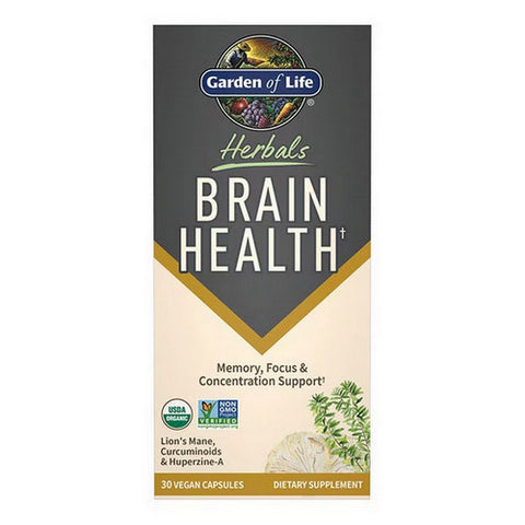 Garden of Life, Herbals Brain Health, 30 Count Garden of Life