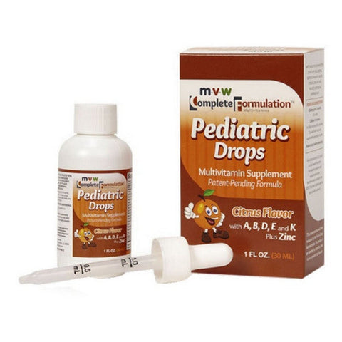 Multivitamin Compplete Formulation Pediatrc Drop Citrus 1 Oz by MVW Complete