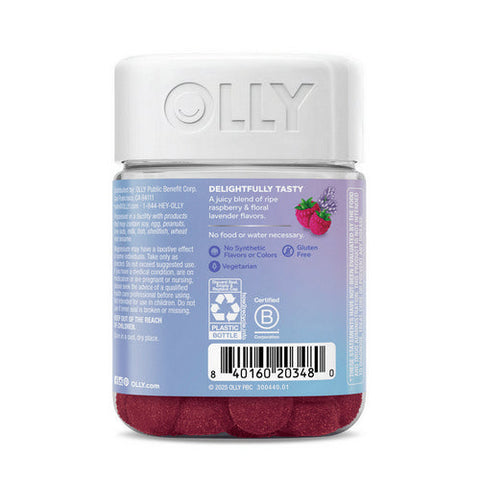 Olly, Relaxing Magnesium Gummies, 60 Count Olly