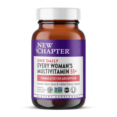 New Chapter, One Daily Every Woman's Multivitamin 55 Plus, 30 Count New Chapter
