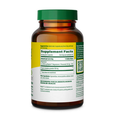 MegaFood, Magnesium L Threonate, 90 Caps MegaFood