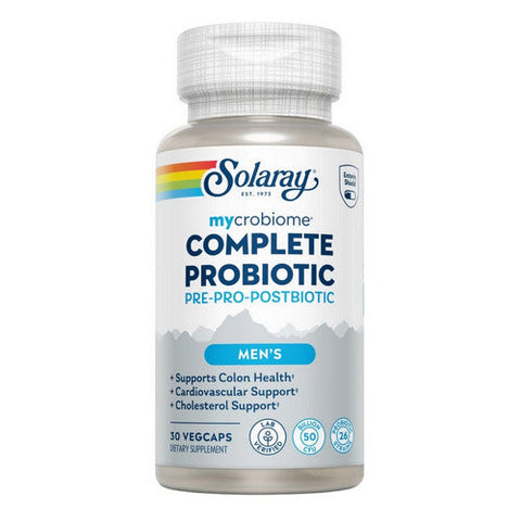 Solaray, Mycrobiome Complete Probiotic Mens, 30 Veg Caps Solaray