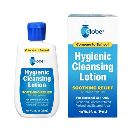 Globe, Hygienic Cleansing Lotion For Men And Women, 3 Oz Globe