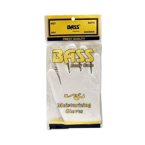 Moisturizing Cotton Gloves 1 Count by Bass Brushes