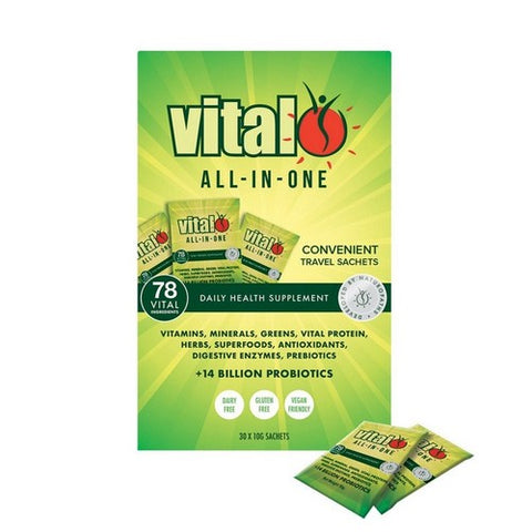 Vital, All In One Greens Daily Health, 30 Pack Vital