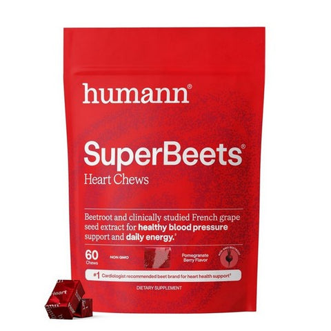 Humann, Superbeets Heart Chews, 60 Count Humann