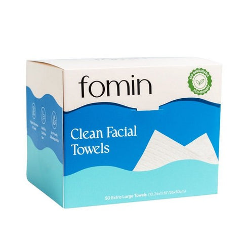 Fomin, Cleansing Facial Towel, 50 Count Fomin