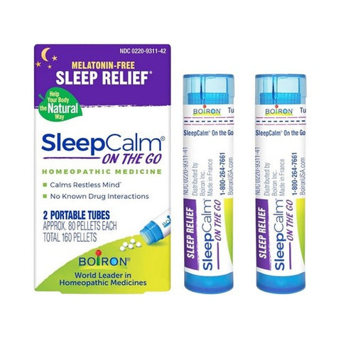 SleepCalm On the Go-Melatonin-Free Sleep Relief 160 Count by Boiron