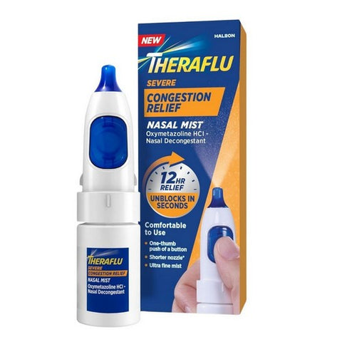 Advil, Severe Congestion Relief Nasal Mist Oxymetazoline Hydrochloride, 0.34 Oz
