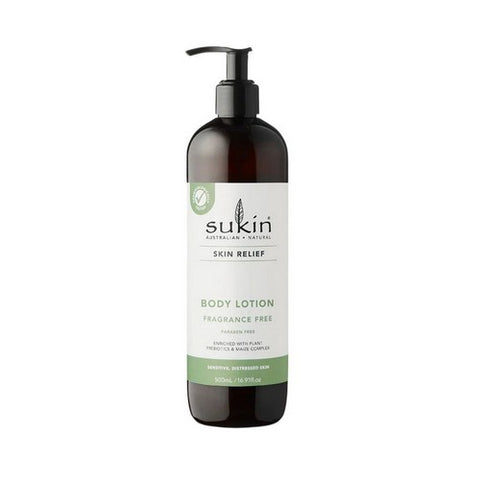 Skin Relief Fragrance Free Body Lotion 16.9 Oz by Sukin