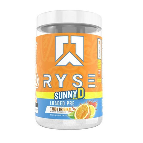 Pre Workout Powder SunnyD Tangy Original 14.8 Oz by Ryse Supplements