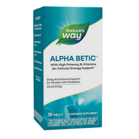Nature's Way, Alpha Betic Multivitamin, 30 Tabs Nature's Way