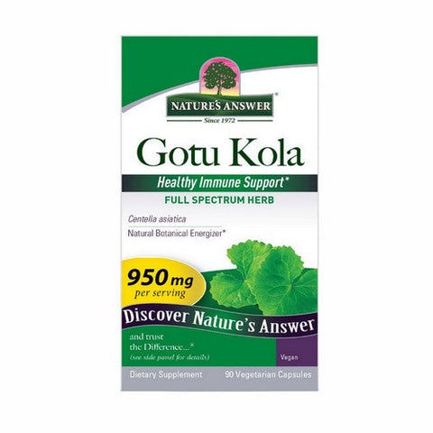 Nature's Answer, Gotu-Kola Herb, 90 Caps Nature's Answer