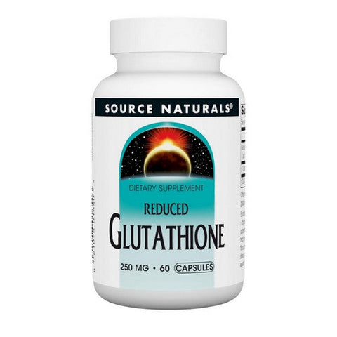 Source Naturals, Reduced Glutathione, 60 Caps Source Naturals