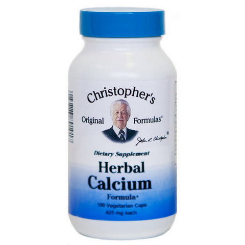 Dr. Christophers Formulas, Herbal Calcium, 100 Vegicaps Dr. Christophers Formulas