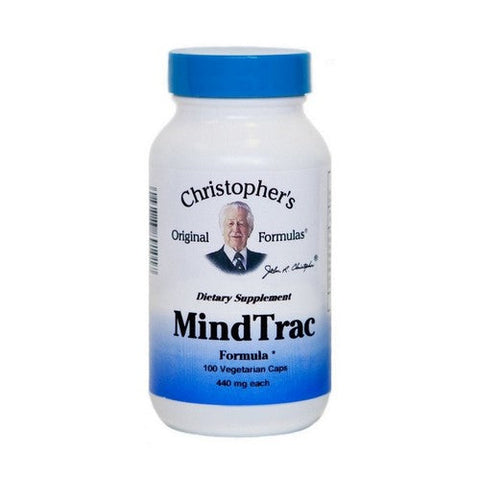 Dr. Christophers Formulas, Original Formulas Mindtrac Formula, 100 Vegicaps Dr. Christophers Formulas