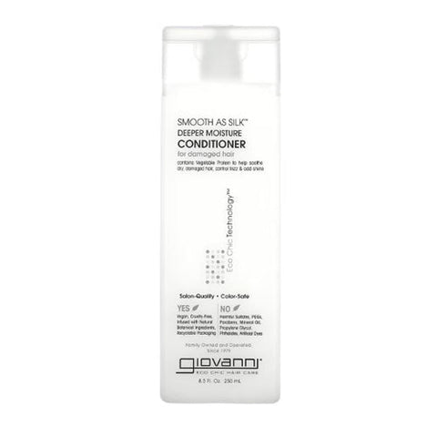 Giovanni Cosmetics, Conditioner Smooth As Silk, 8.5 OZ Giovanni Cosmetics