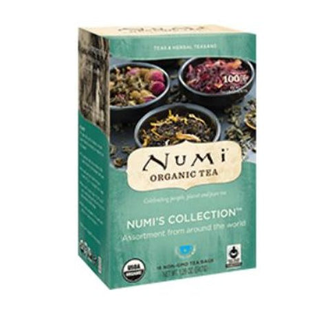 Numi Tea, NUMI'S COLLECTION, 18 Bag Numi Tea