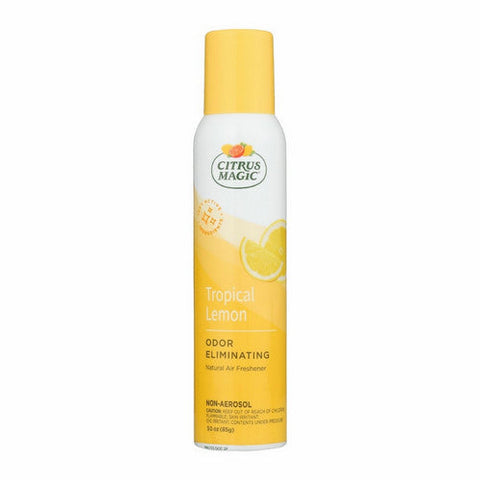 Citrus Magic, Natural Odor Eliminating Air Freshener Spray Tropical Lemon, 3 Oz Citrus Magic