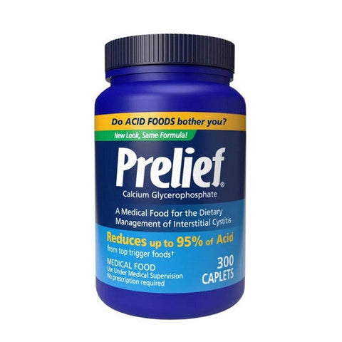 Prelief, Calcium Glycerophosphate Reduces Up To 95% Of Acid Caplets, 300 Caplets Prelief