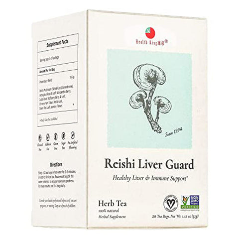 Health King, Reishi Liver Guard Tea, 20bg Health King