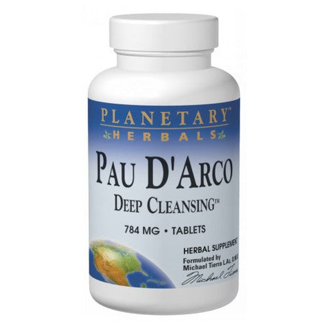 Planetary Herbals, Pau D'Arco Deep Cleansing, 735 Mg, 150 Tabs Planetary Herbals