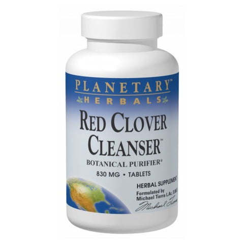 Planetary Herbals, Red Clover Cleanser, 150 Tabs Planetary Herbals