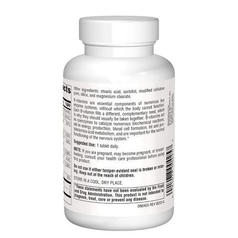 Source Naturals, B-125, 125 mg, 60 Tabs