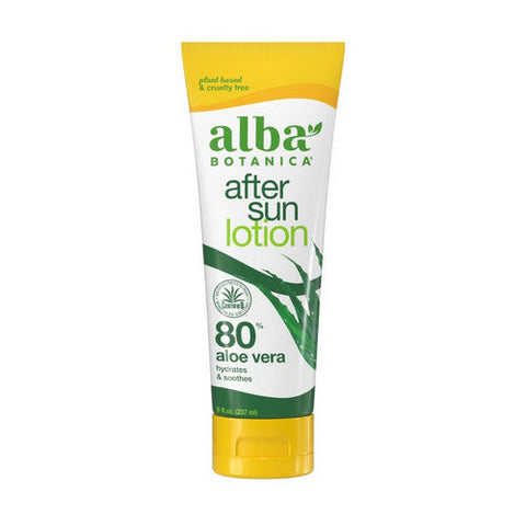 Alba Botanica, Very Emollient After Sun Lotion 85% Aloe Vera, 8 oz Alba Botanica