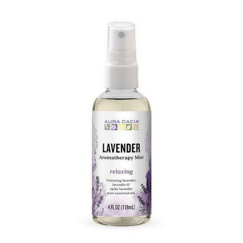 Aura Cacia, Aromatherapy Mist, Lavender 4 oz Aura Cacia