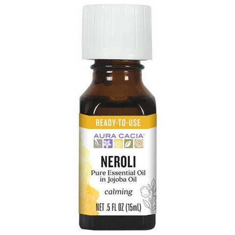 Aura Cacia, Precious Essentials Oil, Neroli W/Jojoba 0.5 Fl Oz Aura Cacia