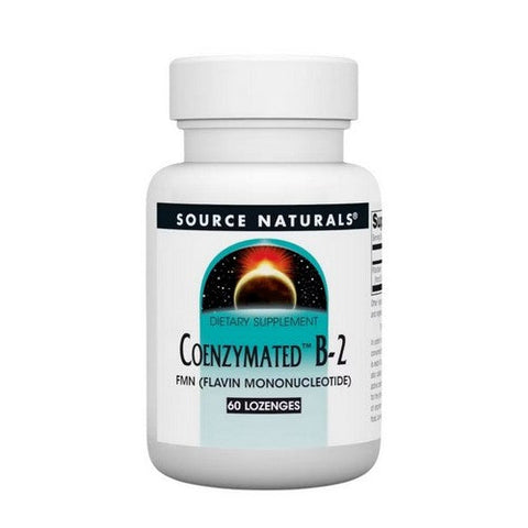 Source Naturals, Coenzymated B-2, 25 mg, 60 Tabs Source Naturals