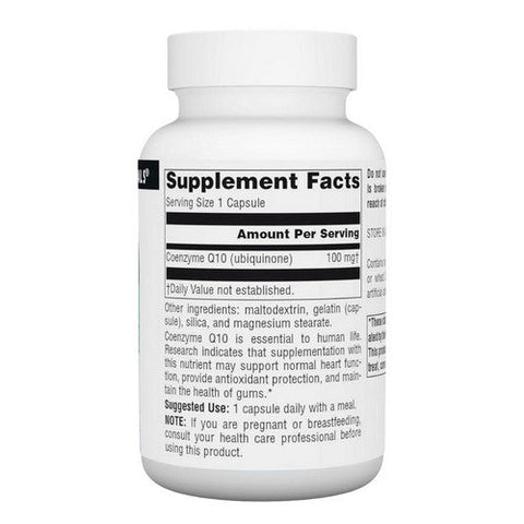 Source Naturals, Coenzyme Q10, 100 mg, 90 Caps Source Naturals