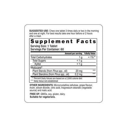 Kyolic, Moducare Immune System Support Grape, 60 Chewables Kyolic