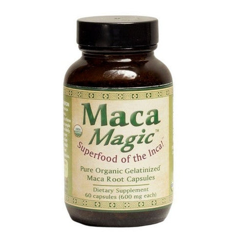 Maca Magic, Organic Maca Magic, 60 Vegicaps