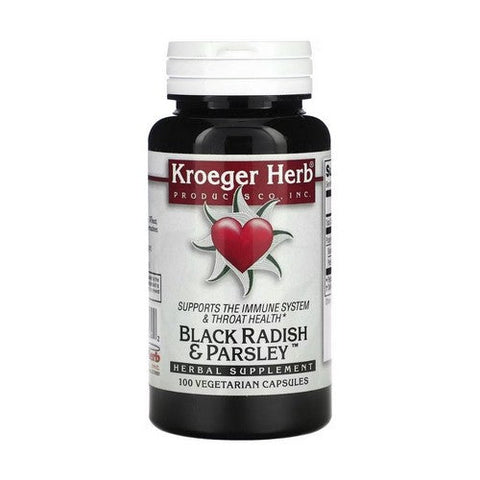 Kroeger Herb, Black Radish And Parsley, 100 Cap