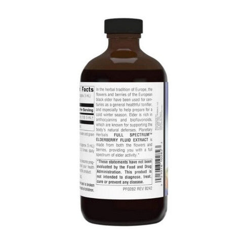 Planetary Herbals, Full Spectrum Elderberry, Fluid Extract 8 Fl Oz Planetary Herbals