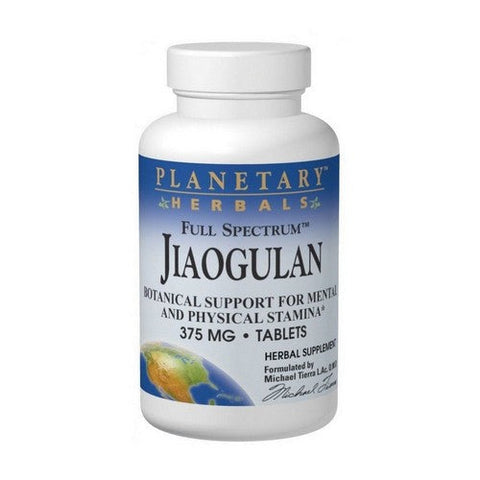 Planetary Herbals, Full Spectrum Jiaogulan, 375 Mg, 30 Tabs Planetary Herbals