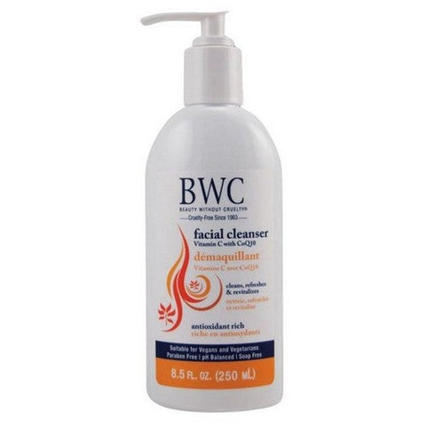 Beauty Without Cruelty, Organic Vitamin C With Coq10 Facial Cleanser, 8.5 oz Beauty Without Cruelty