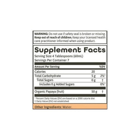Dynamic Health Laboratories, Papaya Puree, EA 1/16 OZ