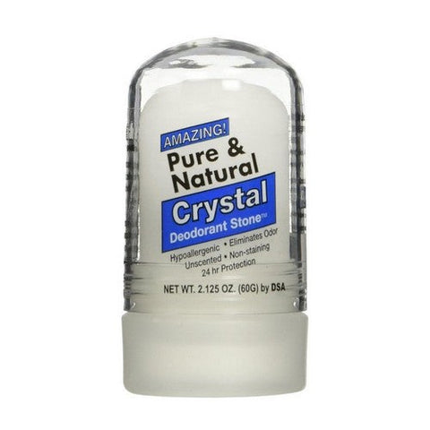 Thai Deodorant Stone, Crystal Deodorant Stone, MINI STICK, 2.12 OZ Thai Deodorant Stone