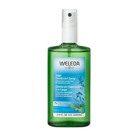 Weleda, Deodorant Sage, 3.4 OZ Weleda