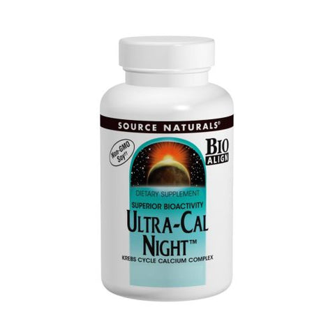 Source Naturals, Ultra-Cal Night Calcium Complex, 240 Tabs Source Naturals
