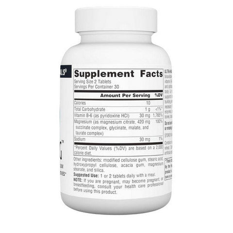 Source Naturals, Ultra-Mag, 60 Tabs Source Naturals